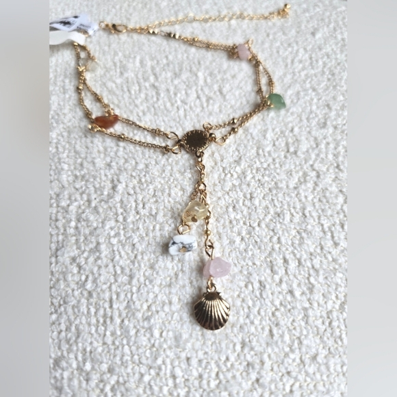 NWT!! Free People,  Verona Anklet, Gold Tone, New - Picture 6 of 8